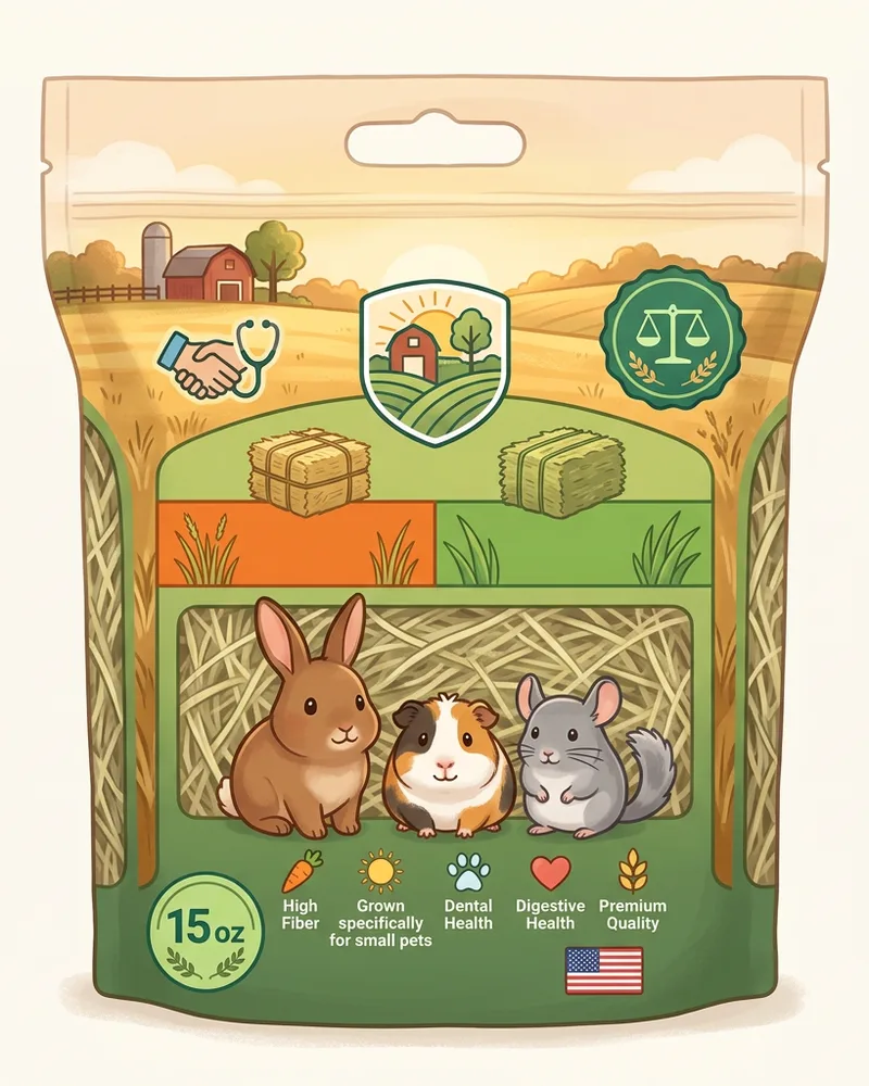 Ilustración de heno Timothy